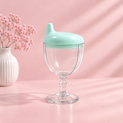 Only Baby Children's Goblet Sippy Cup (150mL) with Anti-Colic Spout Lid