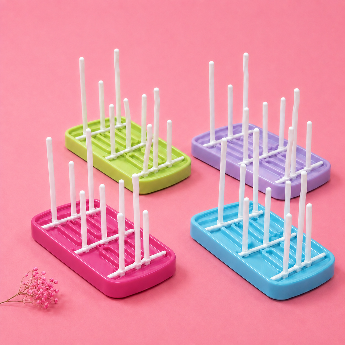 Baby Bottle Drying Rack | BPA-Free Feeding Bottle & Baby Accessories Drying Stand
