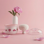 Baby Powder Puff Container with Soft Applicator & Hygienic Lid