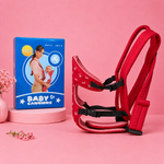 Adjustable Baby Carrier | Breathable Padded Infant Carrier with Safety Buckles & Wide Shoulder Straps