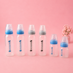 Babisil Elegant Starter Kit – 6 Baby Feeding Bottles | BPA-Free PP Bottles with Breast-Like Silicone Teats