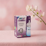 AVEAT Natural Trainer Baby Feeding Bottle (120mL / 4oz) with Easy-Grip Handles