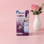 AVEAT Natural Trainer Baby Feeding Bottle (330mL / 11oz) with Easy-Grip Handles