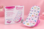 Foldable Baby Bath Bather with Soft Mesh Sling & Adjustable Backrest