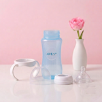 AVEAT Natural Trainer Baby Feeding Bottle (330mL / 11oz) with Easy-Grip Handles