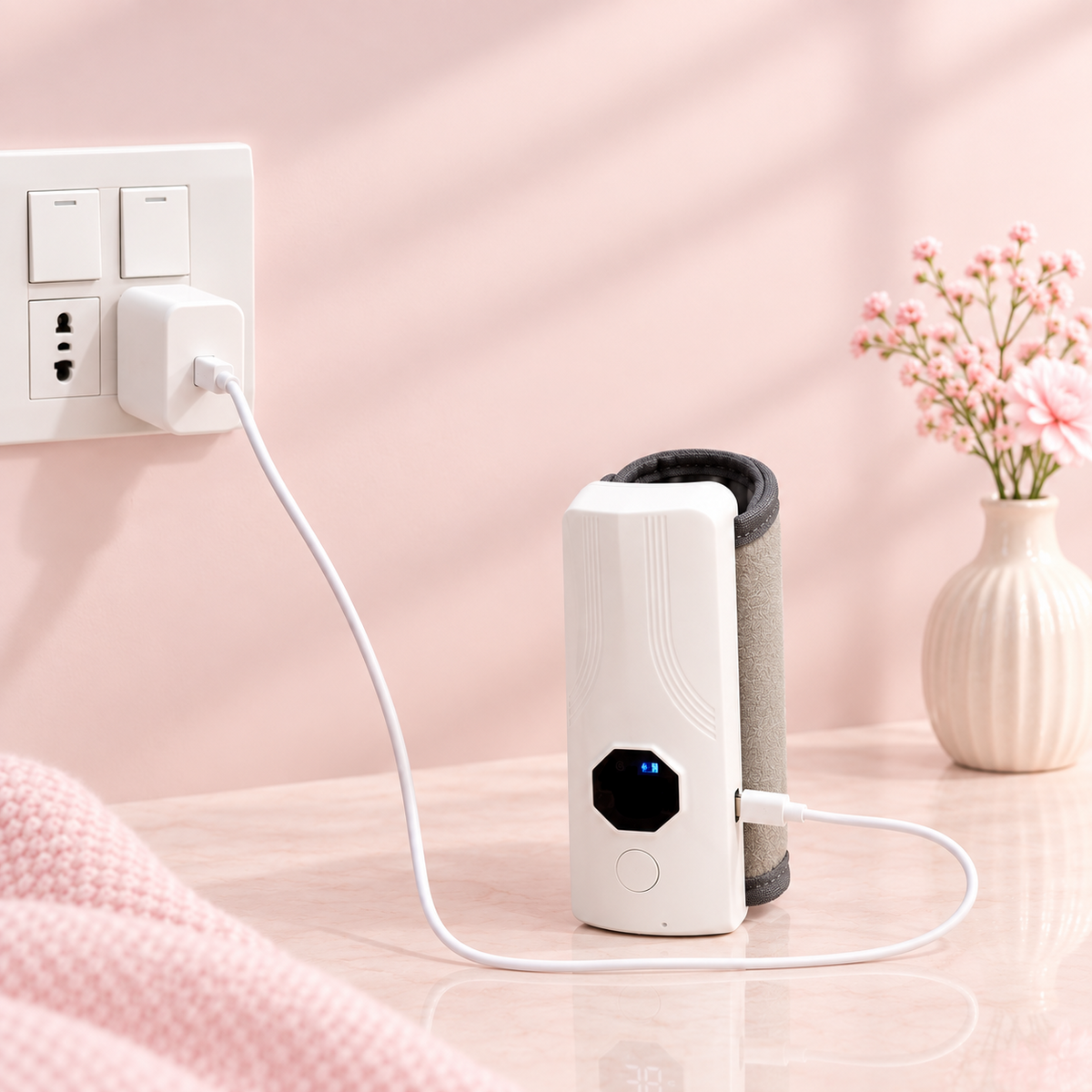 Rechargeable Portable Baby Bottle & Milk Warmer | Adjustable Temperature