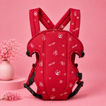 Adjustable Baby Carrier | Breathable Padded Infant Carrier with Safety Buckles & Wide Shoulder Straps